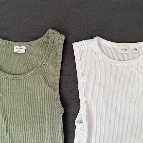 Wilfred Ribbed Tank Tops - Picture 2 of 4